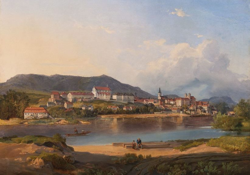 Z DÁLKY / Z BLÍZKA KRAJINOMALBA 19. STOLETÍ. SEVERNÍ ČECHY