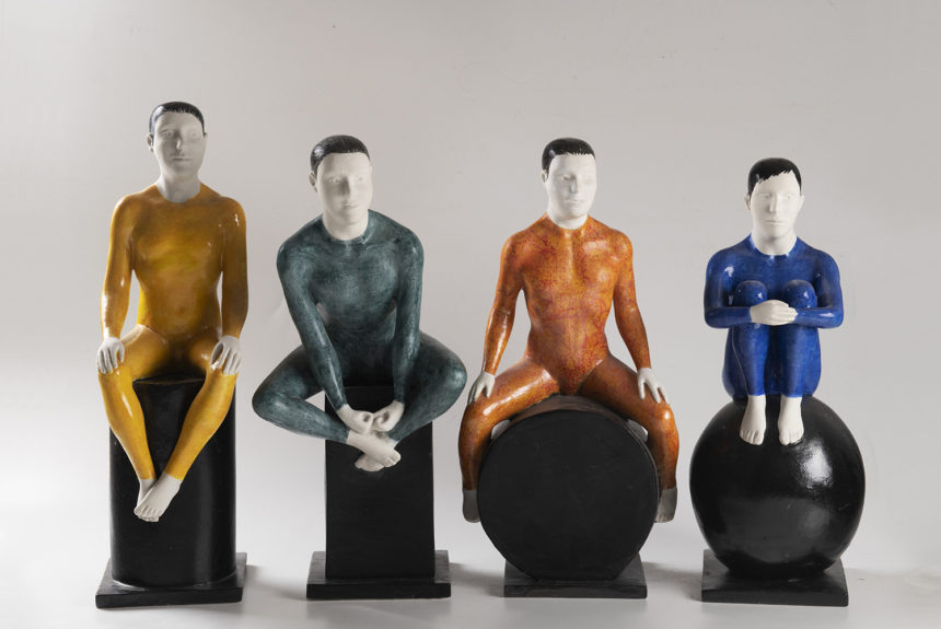 komentovka radová Komentovaná prohlídka výstavy Šárka Radová – Mezi lidmi