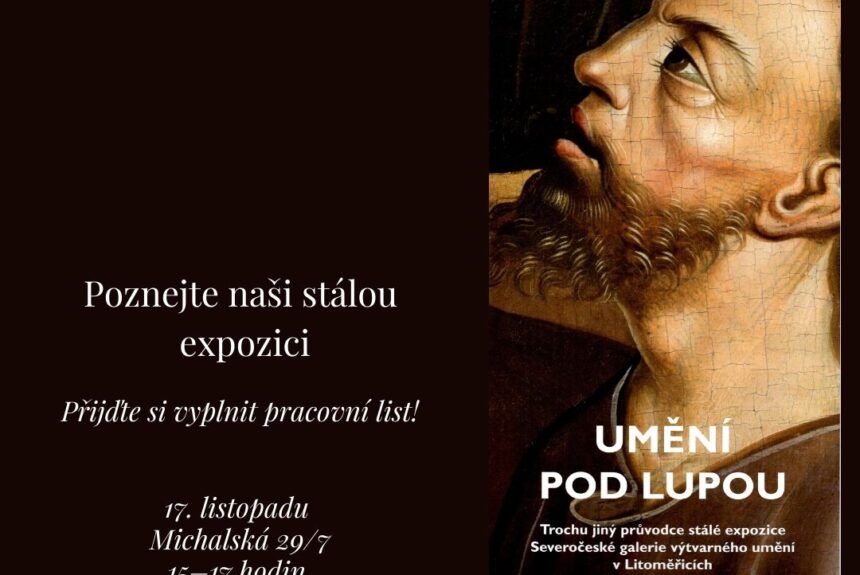 Přijďte si vyplnit pracovní list k naší expozici