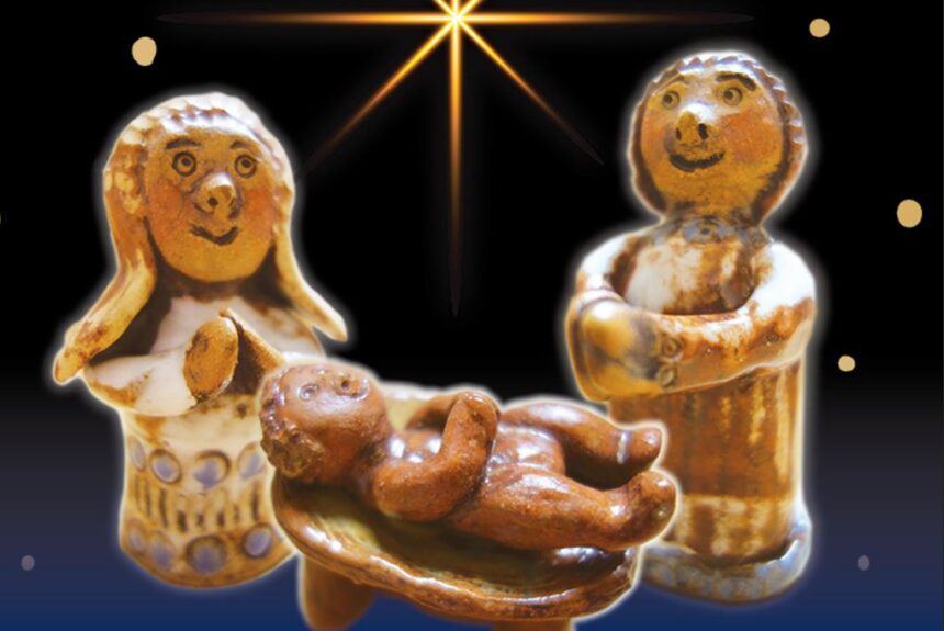 Betlém ze sbírek Severočeské galerie výtvarného umění v Litoměřicích