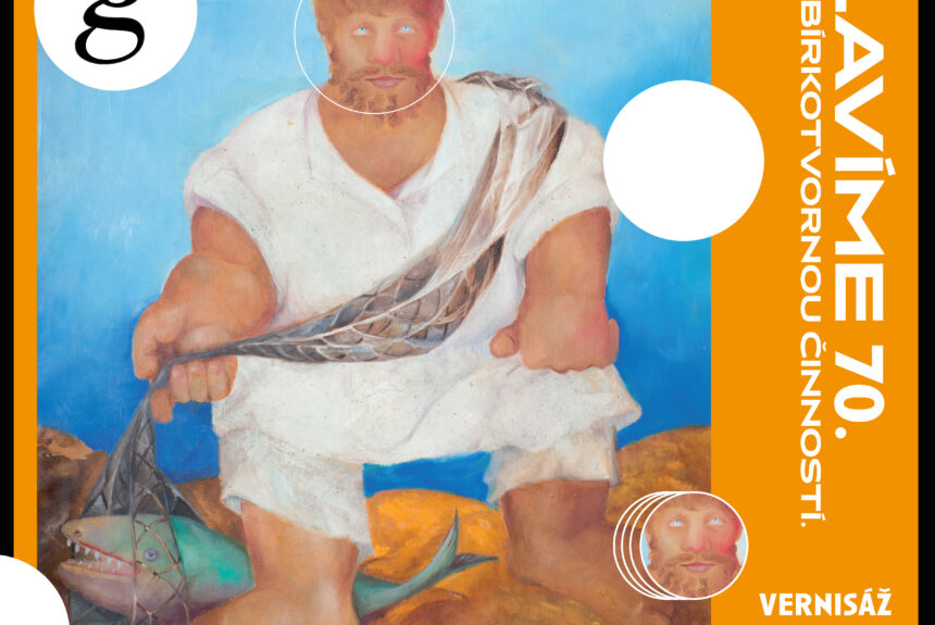 IG vernisaze Slavime 70 1080x1080px_Stránka_1 Srdečně vás zveme na vernisáž nové výstavy!