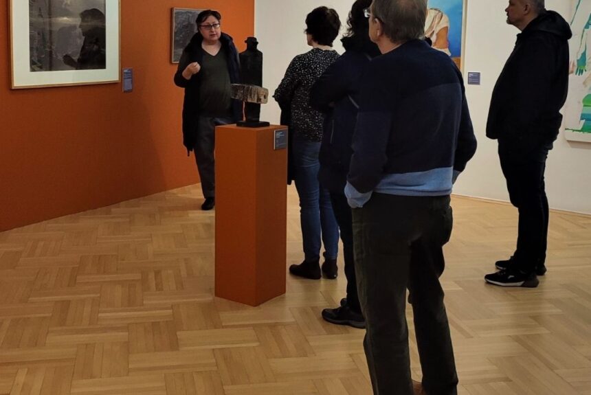 Poslední komentovaná prohlídka výstavy Slavíme 70. / Let sbírkotvornou činností