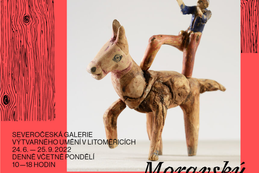 Josef Heja, Dragoun na koni, Valašské muzeum v přírodě Rožnov pod Radhoštěm, inv. č. 6299, foto: Ondřej Polák Vernisáž výstavy Josef Heja (1902–1985). Moravský Chagall ve čtvrtek 23. června!