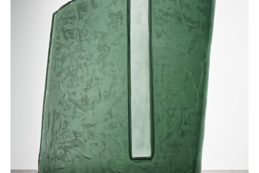 Jiří Nid Suchý: Zrání / Tavené sklo a obrazy