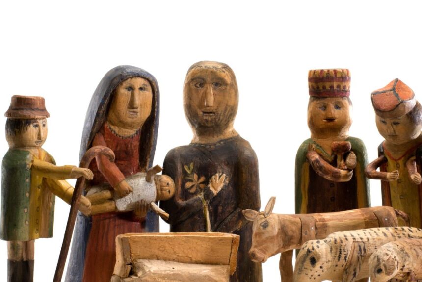 Slavnostní přivítání betléma Josefa Heji v Muzeu insitního umění