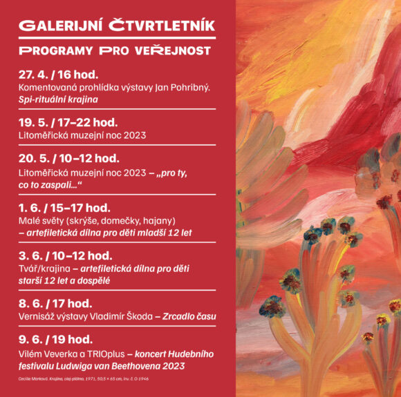Nový ČTVRTletník s přehledem akcí na jarní měsíce