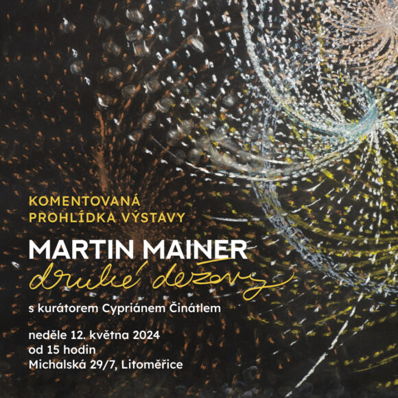 Komentovaná prohlídka výstavy Martin Mainer: druhé dežavy