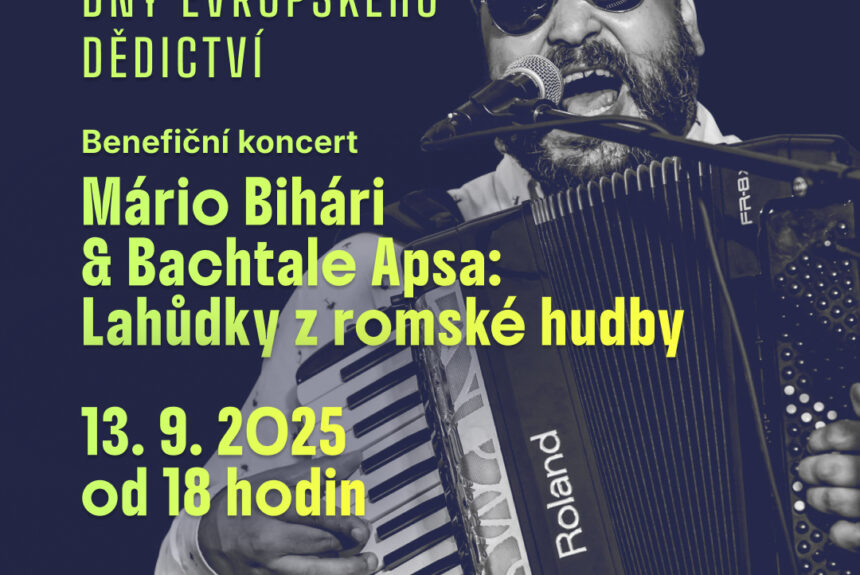 Dny evropského dědictví: Mário Bihári & Bachtale Apsa – sobota 13. 9. 2025
