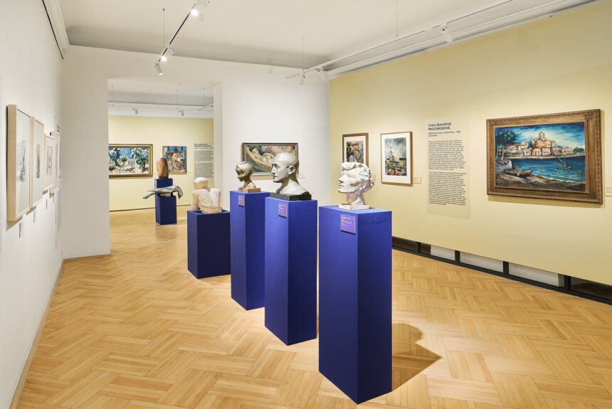 Poslední komentovaná prohlídka výstavy Pařížanky. České výtvarné umělkyně a Francie – čtvrtek 25. 9. 2025