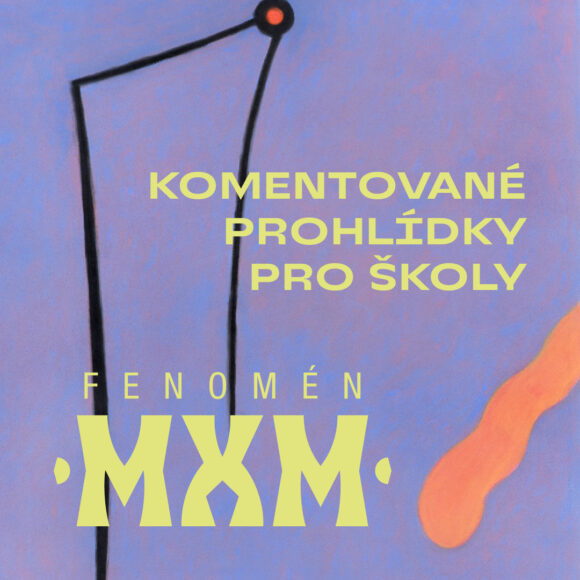 Nabídka komentovaných prohlídek pro školy k výstavě Fenomén MXM